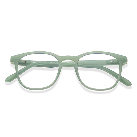 LENSKART BLU READERS Blue Light green Full Rim Square LENSKART BLU READERS LR E15615 Only for 2 Prefitted Powers left side LENSKART BLU READERS Blue Light green Full Rim Square LENSKART BLU READERS LR E15615 Only for 2 Prefitted Powers left side