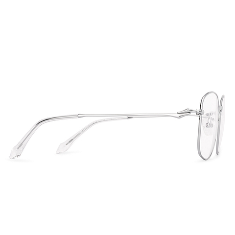 Lenskart Silver Full Rim Square right side