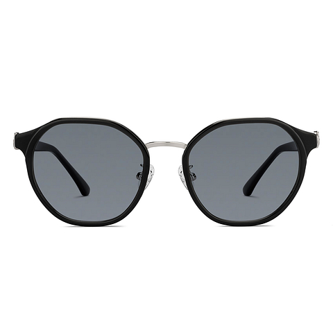 Lenskart Silver Full Rim Geometric right side