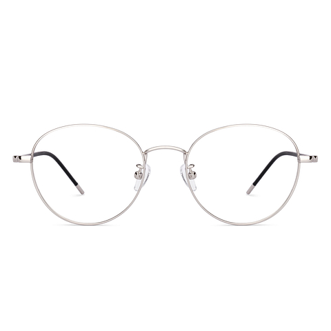 Lenskart Silver Full Rim Round right side