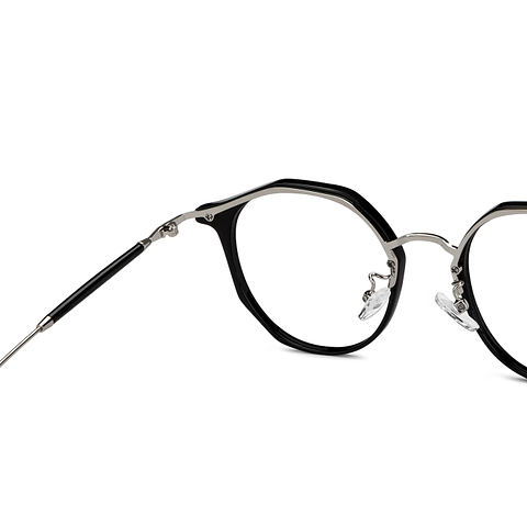 Lenskart Silver Full Rim Round right side