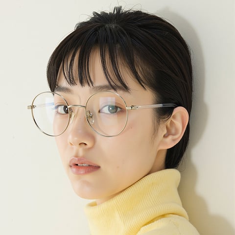 Lenskart Silver Full Rim Round right side