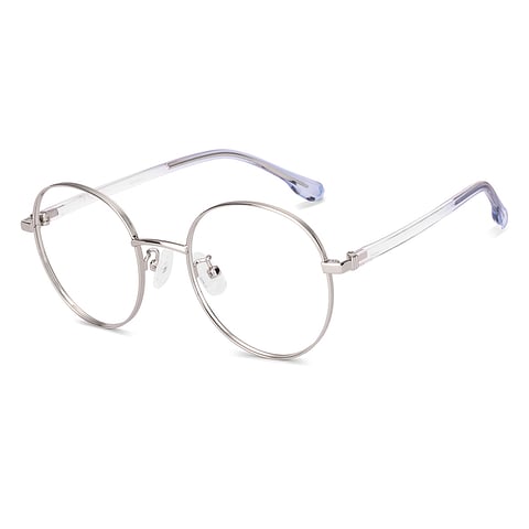 Lenskart Silver Full Rim Round right side