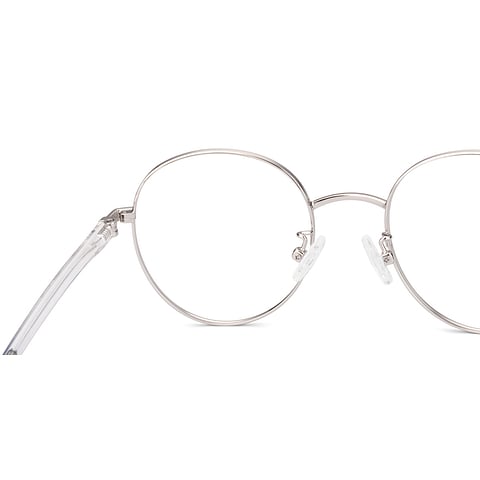 Lenskart Silver Full Rim Round right side