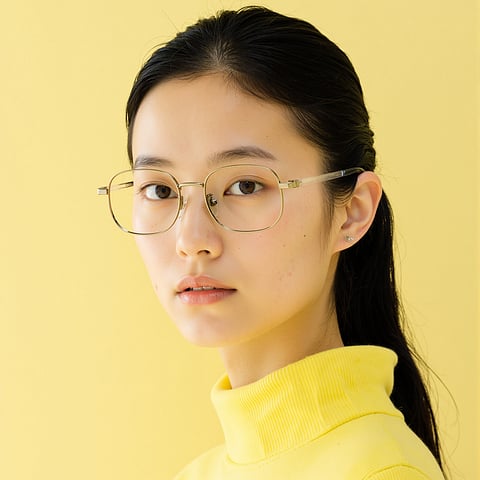 Lenskart Silver Full Rim Square left side