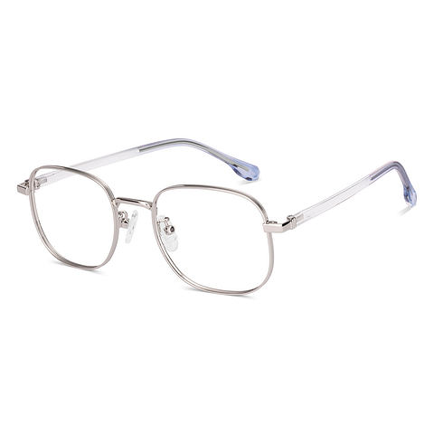 Lenskart Silver Full Rim Square right side
