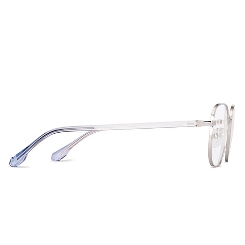 Lenskart Silver Full Rim Square left side