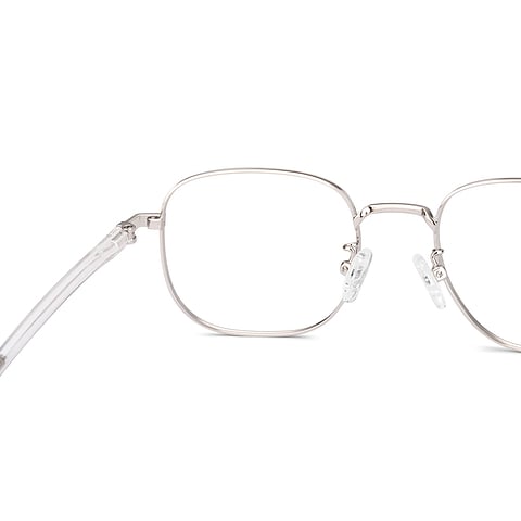 Lenskart Silver Full Rim Square right side
