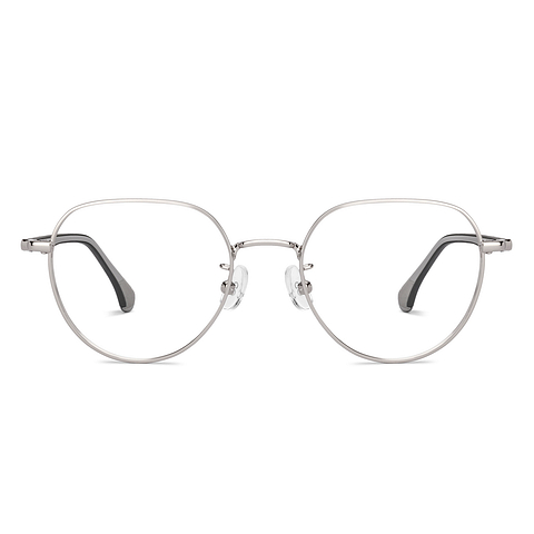 Lenskart Silver Full Rim Round right side
