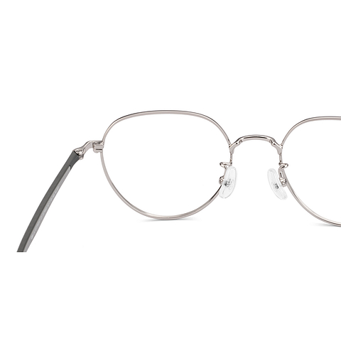 Lenskart Silver Full Rim Round right side