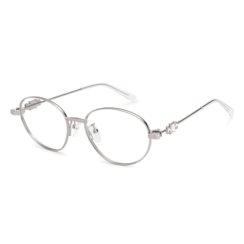Lenskart STUDIO Silver Full Rim Oval right side
