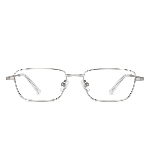 Lenskart Air Online Silver Full Rim Rectangle right side