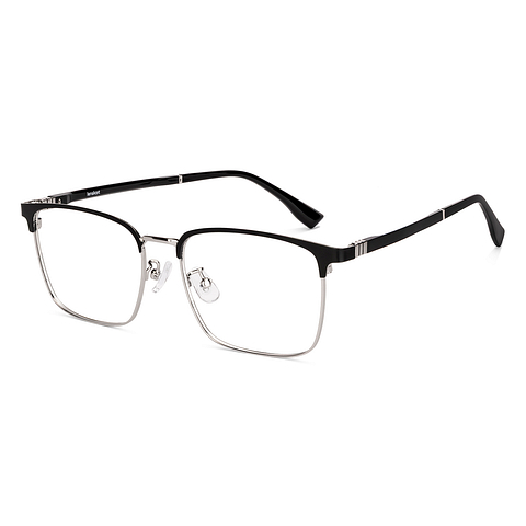 Lenskart Silver Full Rim Square right side