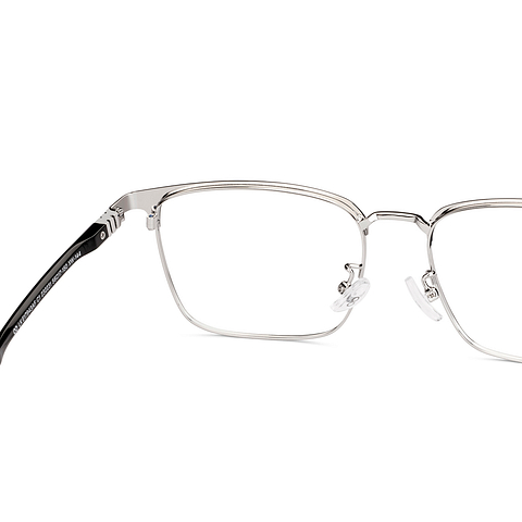 Lenskart Silver Full Rim Square right side