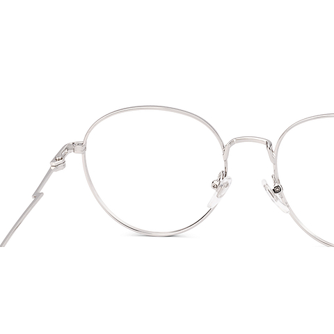Lenskart Silver Full Rim Round right side Lenskart Silver Full Rim Round right side