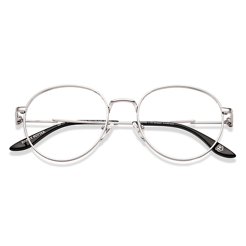 Lenskart Silver Full Rim Round left side Lenskart Silver Full Rim Round left side