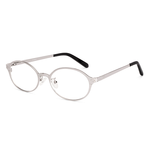 Lenskart Silver Full Rim Round right side