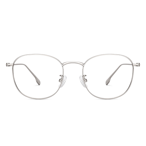 Lenskart Silver Full Rim Round right side