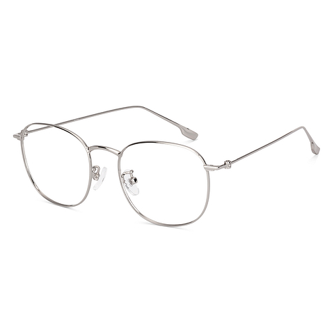 Lenskart Silver Full Rim Round right side