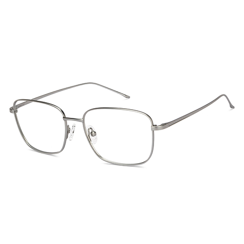 Lenskart Air Online Silver Full Rim Square right side