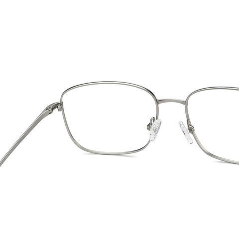 Lenskart Air Online Silver Full Rim Square right side