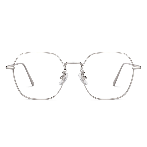 Lenskart Silver Full Rim Square right side