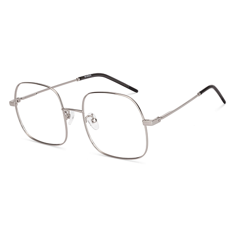Lenskart Silver Full Rim Square right side