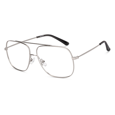 Lenskart Silver Full Rim Square right side