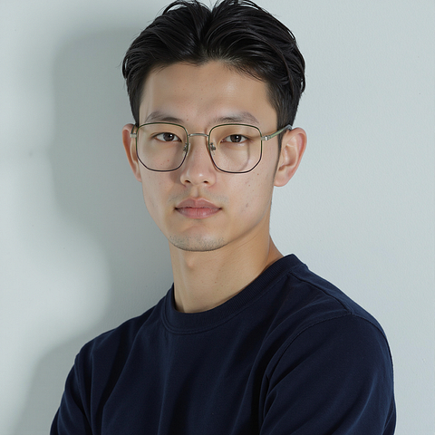 Lenskart Silver Full Rim Geometric left side
