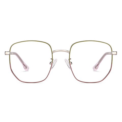 Lenskart Silver Full Rim Geometric right side