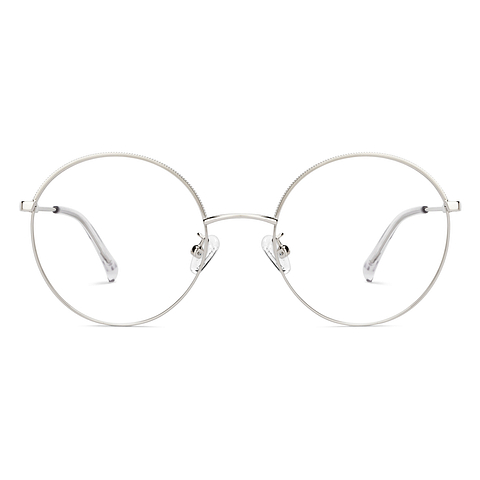 Lenskart Silver Full Rim Round right side