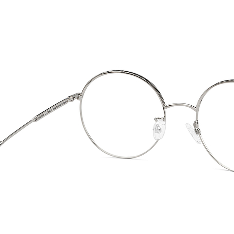 Lenskart Silver Full Rim Round right side