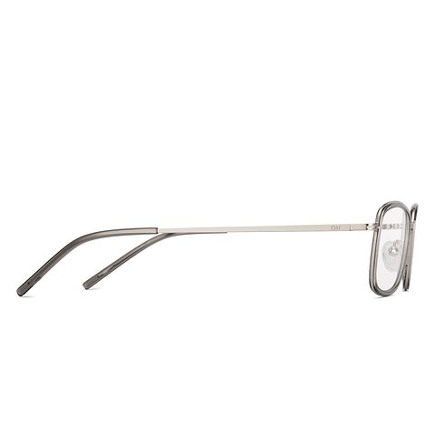 Lenskart Air Online Silver Full Rim Rectangle left side