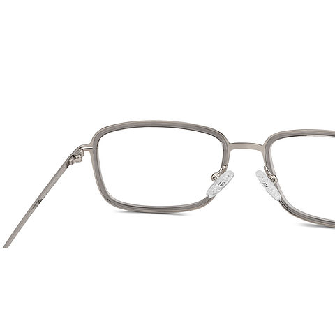 Lenskart Air Online Silver Full Rim Rectangle right side