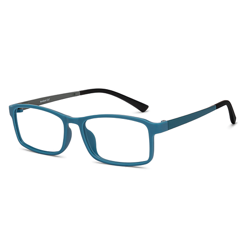 Lenskart Air Online Sky Blue Full Rim Rectangle right side