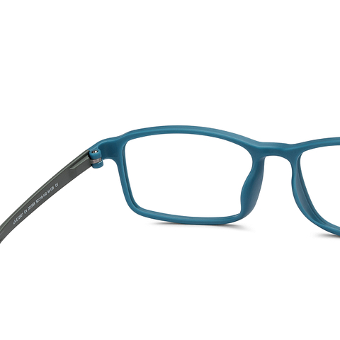 Lenskart Air Online Sky Blue Full Rim Rectangle right side
