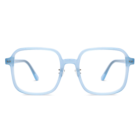 Lenskart Sky Blue Full Rim Square right side