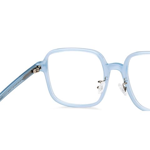 Lenskart Sky Blue Full Rim Square right side