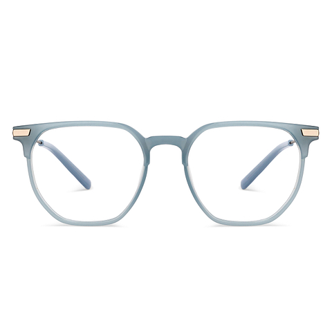 Lenskart Air Blue Transparent Full Rim Square right side Lenskart Air Blue Transparent Full Rim Square right side