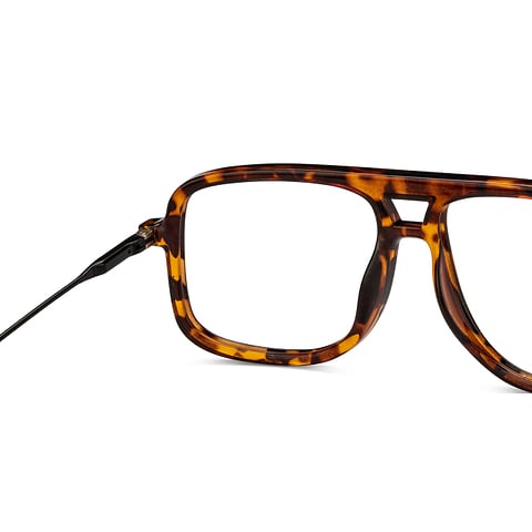 Lenskart Studio Online Tortoise Full Rim Square right side