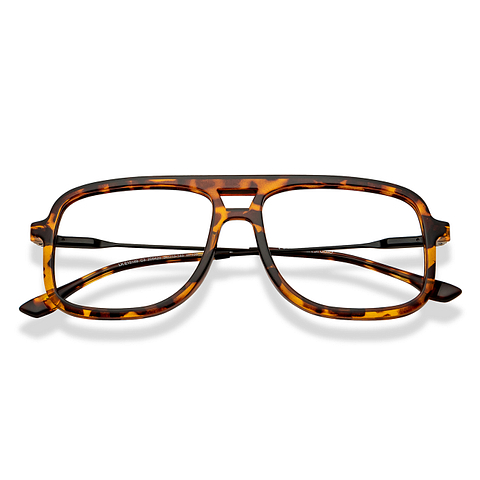 Lenskart Studio Online Tortoise Full Rim Square left side