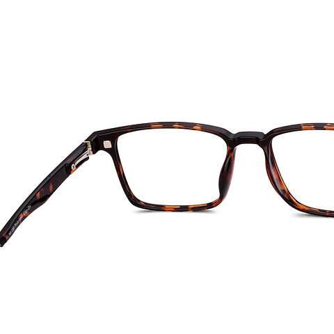 Lenskart Air Tortoise Full Rim Rectangle left side
