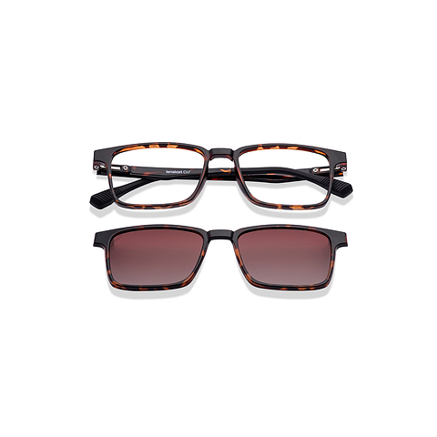 Lenskart Air Tortoise Full Rim Rectangle right side