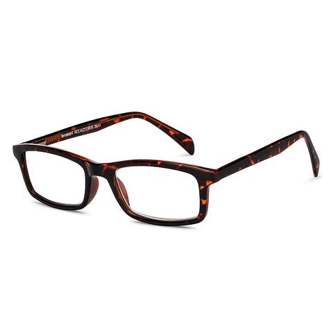 LENSKART BLU READERS Demi Turquoise Full Rim Rectangle LENSKART BLU READERS LR E11058 Only for 1 75 Prefitted Powers left side