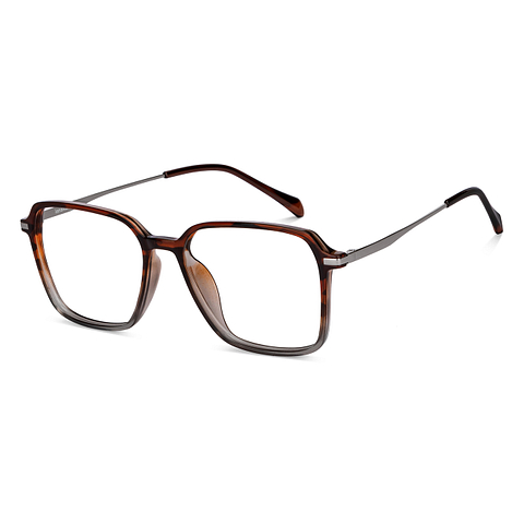 Lenskart Air Online Tortoise Grey Full Rim Square right side