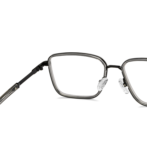 Lenskart Studio Online Crystal Transparent Full Rim Square right side