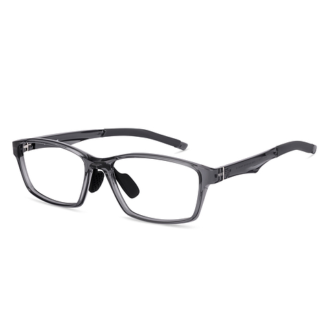 Lenskart Black Transparent Full Rim Rectangle right side