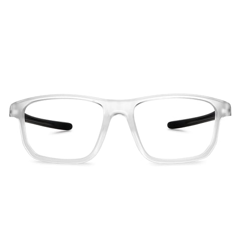 Lenskart Air Online Crystal Transparent Full Rim Rectangle left side
