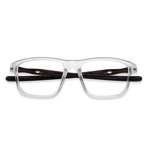 Lenskart Air Online Crystal Transparent Full Rim Rectangle left side