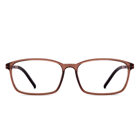 Lenskart Air Online Brown Transparent Full Rim Rectangle right side Lenskart Air Online Brown Transparent Full Rim Rectangle right side